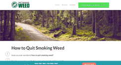 Desktop Screenshot of howtoquitsmokingweed.info